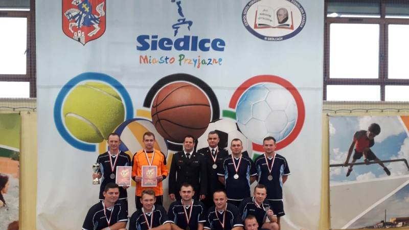 Pułtuscy strażacy wicemistrzami Województwa Mazowieckiego w Halowej Piłce Nożnej
