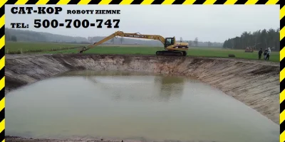 WYKOPY I ODMULANIE STAWÓW,ROWÓW,ROBOTY ZIEMNE