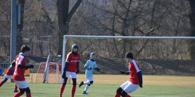 Sukces Młodych Orłów Nadnarwianki U-14 w inauguracyjnym meczu rundy wiosennej