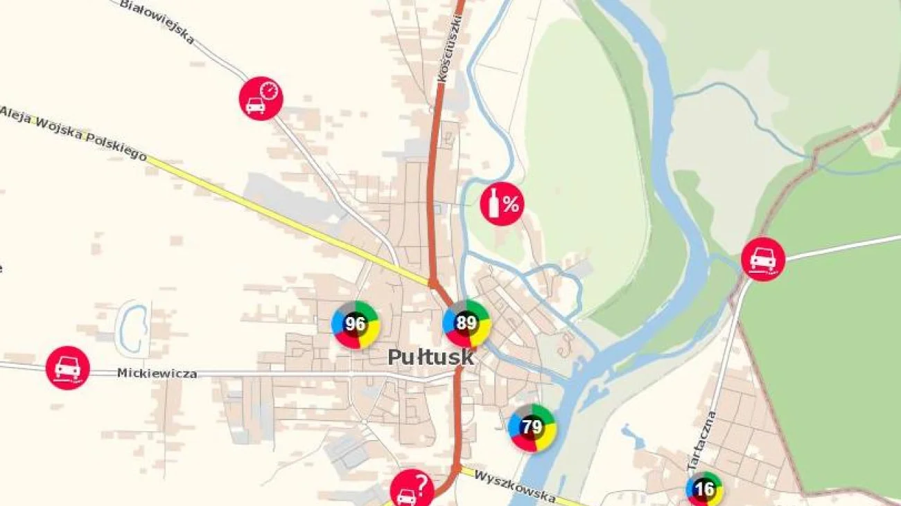 Ponad 220 doniesień przez Krajową Mapę Zagrożeń Bezpieczeństwa w powiecie pułtuskim