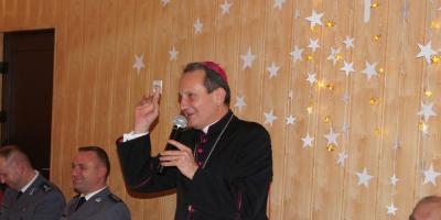 Gmina Pokrzywnica. Spotkanie opłatkowe z biskupem
