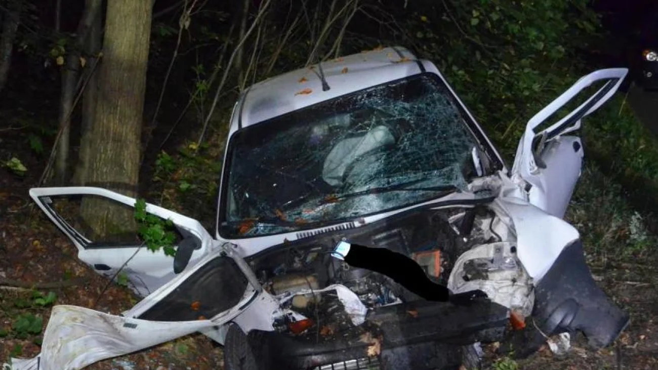 Śmiertelny wypadek. 26-latek poniósł śmierć na miejscu.