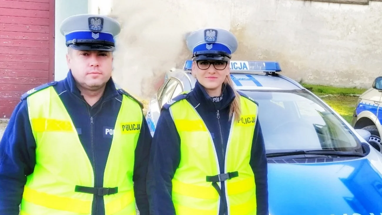Pułtusk: Policjanci uratowali życie chłopcu i kobiecie!