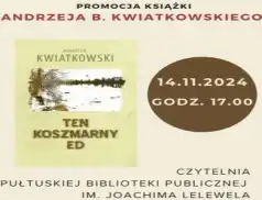 Promocja książki Andrzeja B. Kwiatkowskiego „Ten koszmarny Ed”