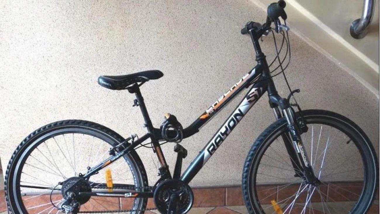 Rower do odbioru na Komendzie Policji w Pułtusku
