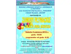 Zawody Pływackie z okazji Dnia Dziecka