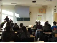 Pouczające spotkanie z policjantami w Ruszkowskim