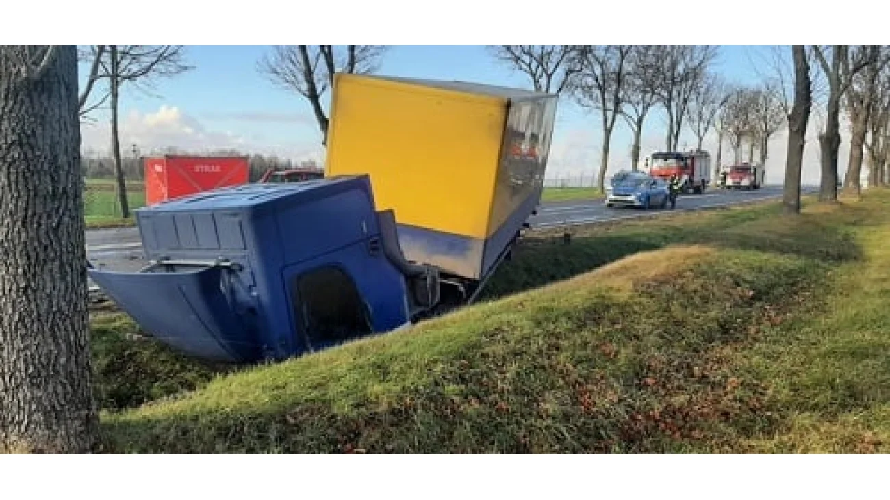 Powiat Pułtuski.Wypadek śmiertelny na trasie DK 61 w miejscowości Kacice. 