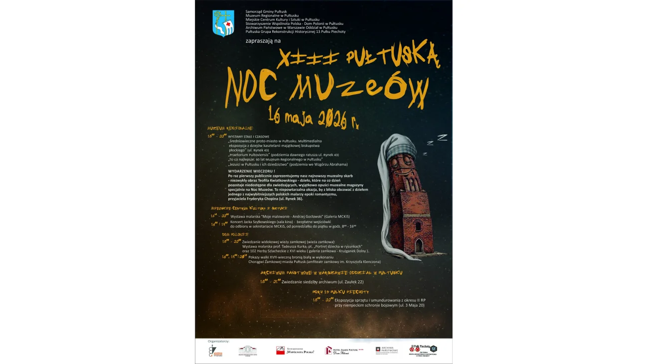 XIII Pułtuska Noc Muzeów