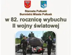 82. rocznica wybuchu II wojny światowej w Pułtusku