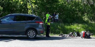 Niebezpieczna krajówka - dwa wypadki jednego dnia