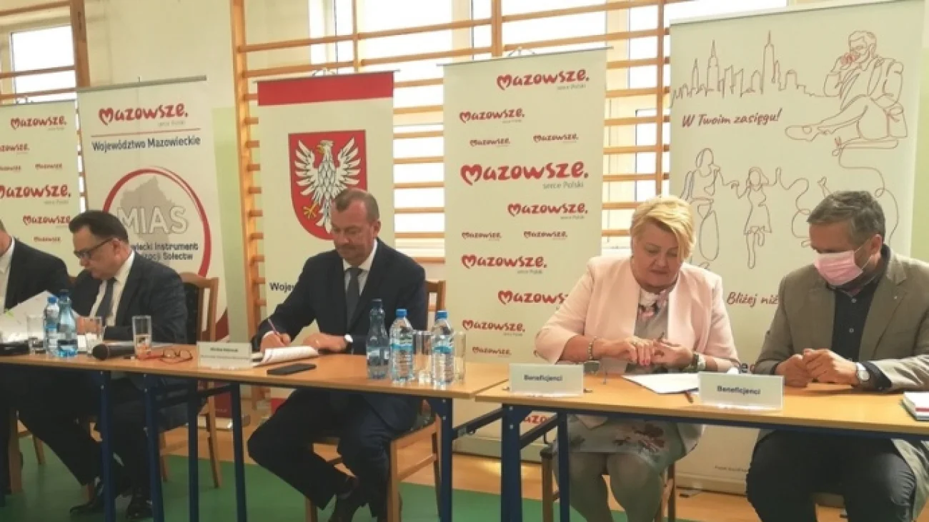 Dofinansowanie sołectw z Gminy Pułtusk z  Mazowieckiego Instrumentu Aktywizacji Sołectw Mazowsze 2020