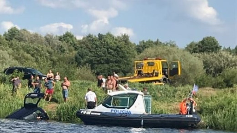 Mężczyzna miał dużo szczęścia, że nie utonął!