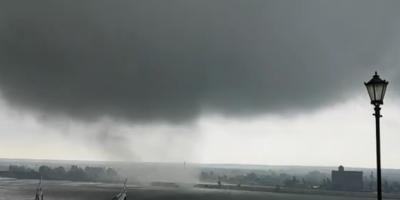 Trąba powietrzna na Mazowszu