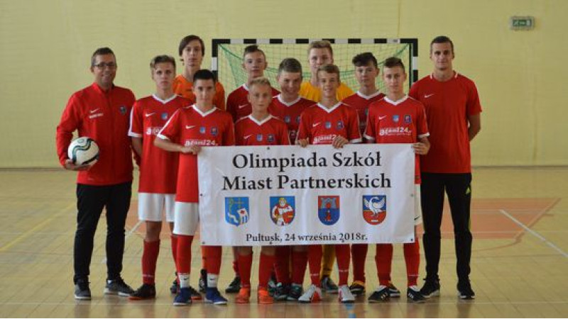 Drużyna z Pułtuska zwyciężyła w Olimpiadzie Szkół Miast Partnerskich!
