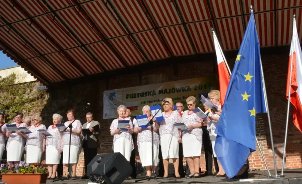 15 lat Polski w Unii Europejskiej. W Pułtusku odśpiewali Odę do radości.