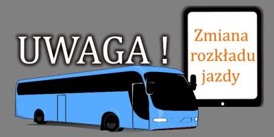 1 listopada - komunikacja miejska. Zmiany i dodatkowe kursy.