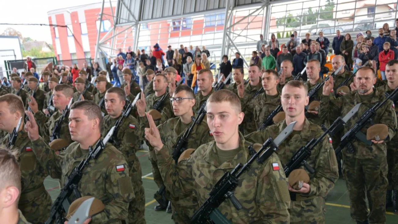 Kolejna przysięga terytorialsów z Mazowsza