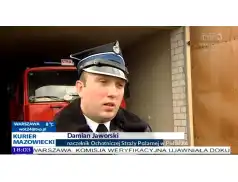 Umowa dotycząca samochodu dla OSP Pułtusk w Kurierze Mazowieckim