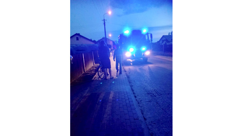 Pożar sadzy w Pniewie