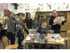 Wolontariusze z pułtuskiego Prusa obdarowali małych pacjentów Oddziału Pediatrii