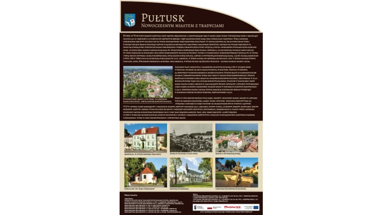 Nowe tablice informacyjne staną na terenie Pułtuska