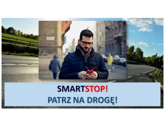 Pułtuska policja prowadzi działania SMARTSTOP - Patrz na drogę!