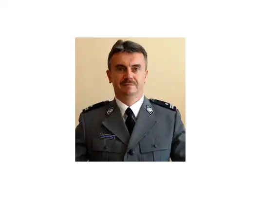 podinsp. Krzysztof Lewandowski - zastępca Komendanta Powiatowego Policji