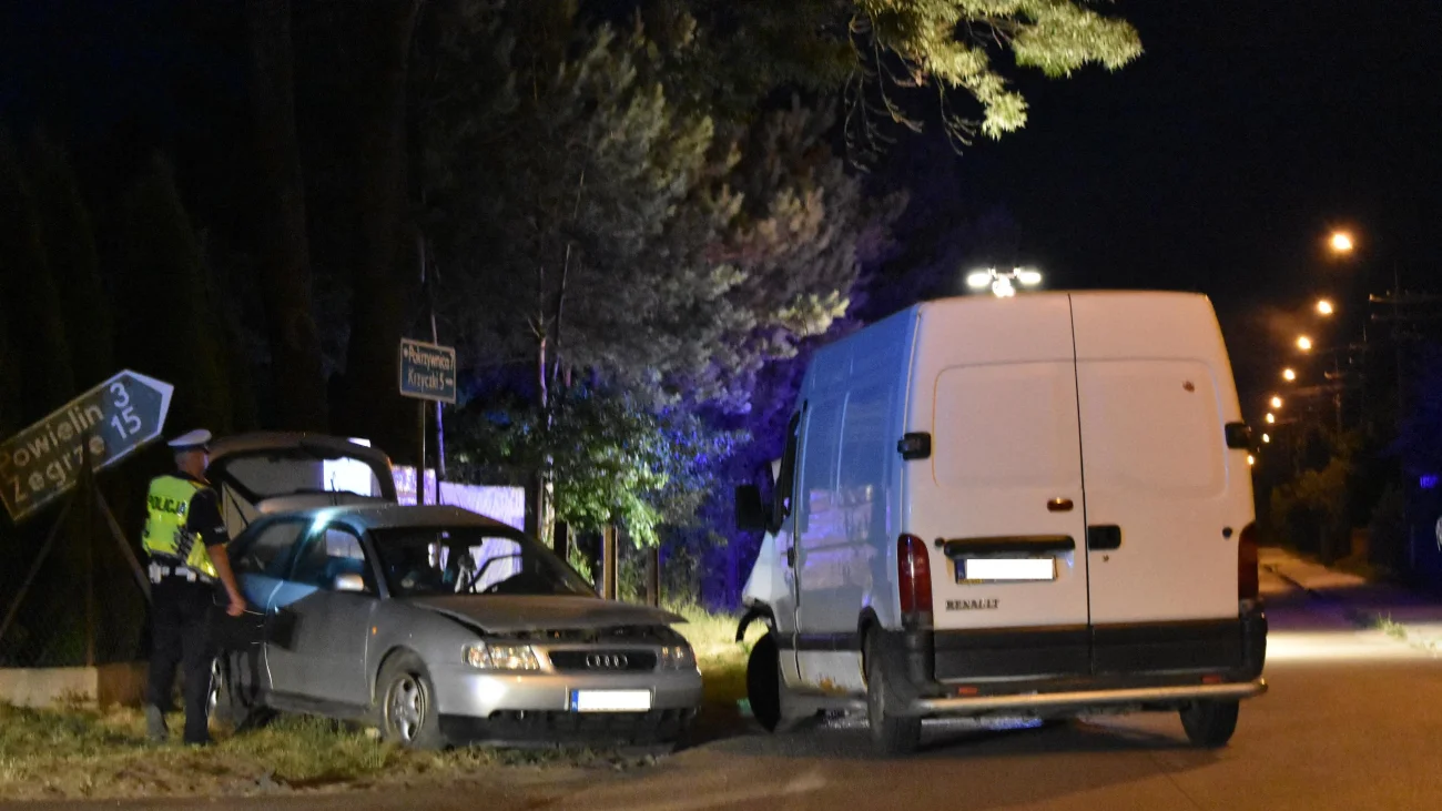 Wypadek w Błędostowie