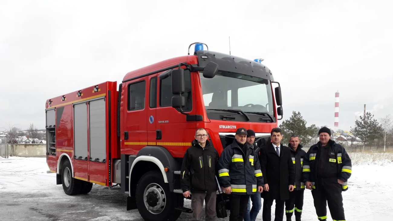 Nowy samochod ratowniczo-gaśniczy dla OSP Winnica