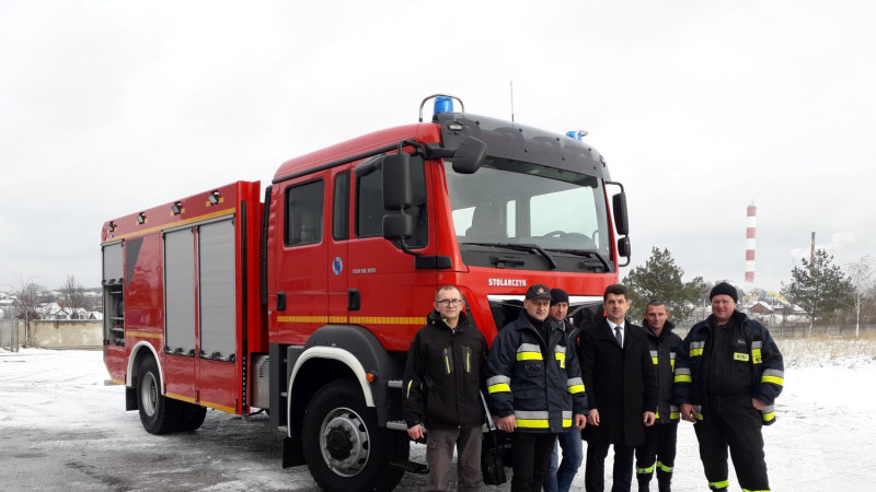 Nowy samochod ratowniczo-gaśniczy dla OSP Winnica