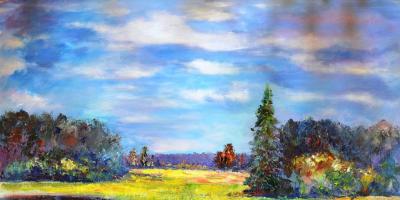 Pejzaże mojego życia - wernisaż prac Wiesława Lewandowskiego w Pułtusku