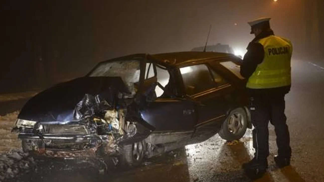 Wypadek pod Rybienkiem Leśnym. Zginął pułtuszczanin.