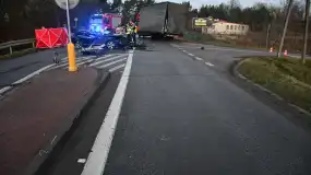 Pułtusk. Tragiczny wypadek na DW 618: Nie żyje 16-letnia pasażerka