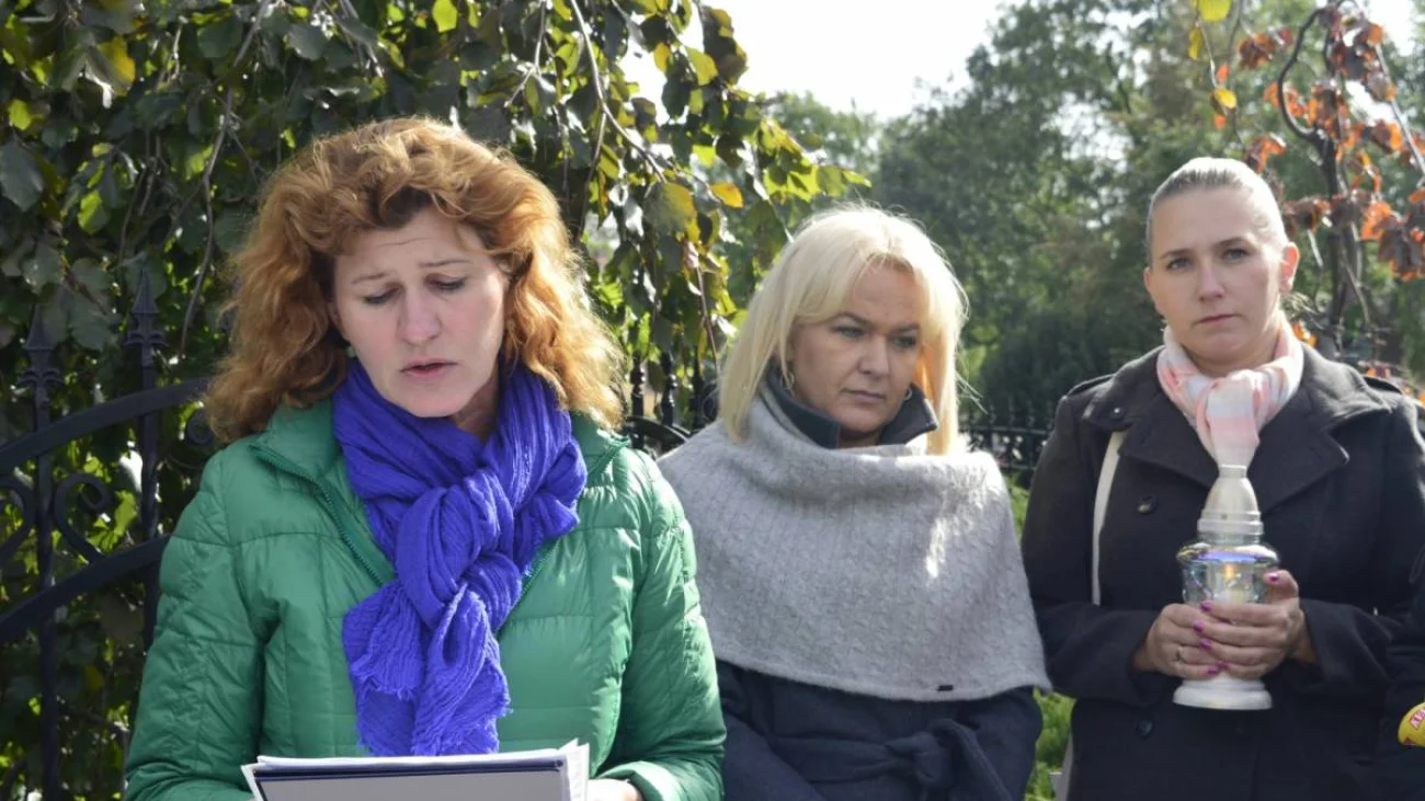 Spacer śladami deportacji pułtuskich Żydów w 76 rocznicę w Pułtusku