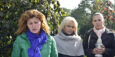 Spacer śladami deportacji pułtuskich Żydów w 76 rocznicę w Pułtusku