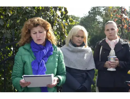 Spacer śladami deportacji pułtuskich Żydów w 76 rocznicę w Pułtusku