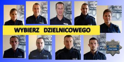 Wybierz Dzielnicowego Roku w Pułtusku i powiecie