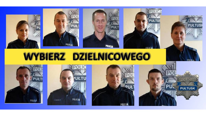 Wybierz Dzielnicowego Roku w Pułtusku i powiecie