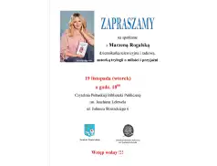 Spotkanie z Marzeną Rogalską w Pułtusku