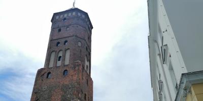 Remont wieży ratuszowej w Pułtusku trwa!