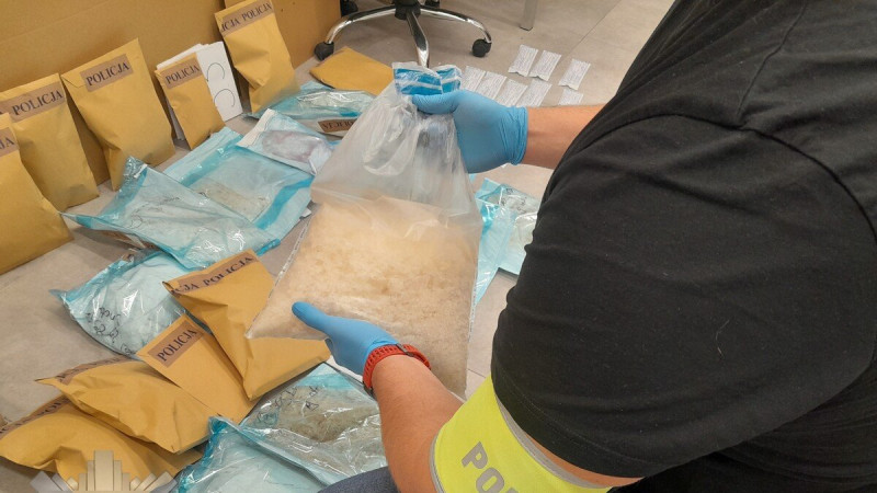 Ponad 20 kg narkotyków zabezpieczonych w Pułtusku. Dwie osoby aresztowane