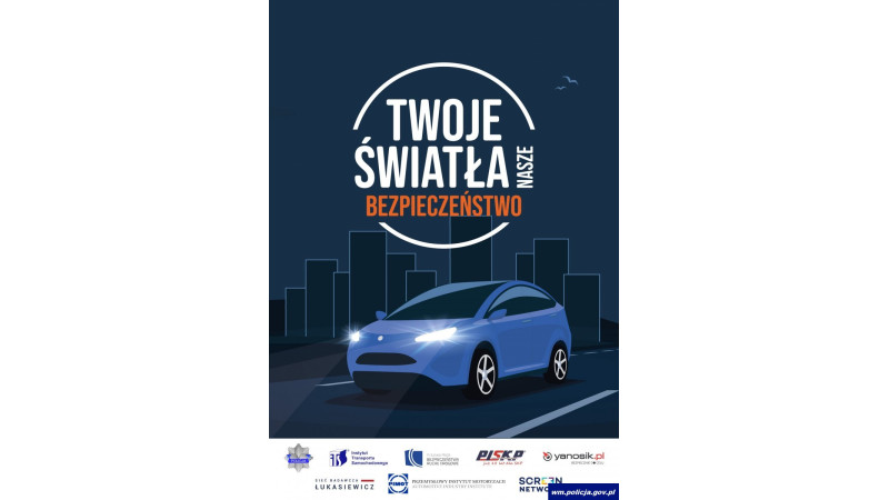 Twoje światła - nasze bezpieczeństwo. Akcja Policji w powiecie pułtuskim