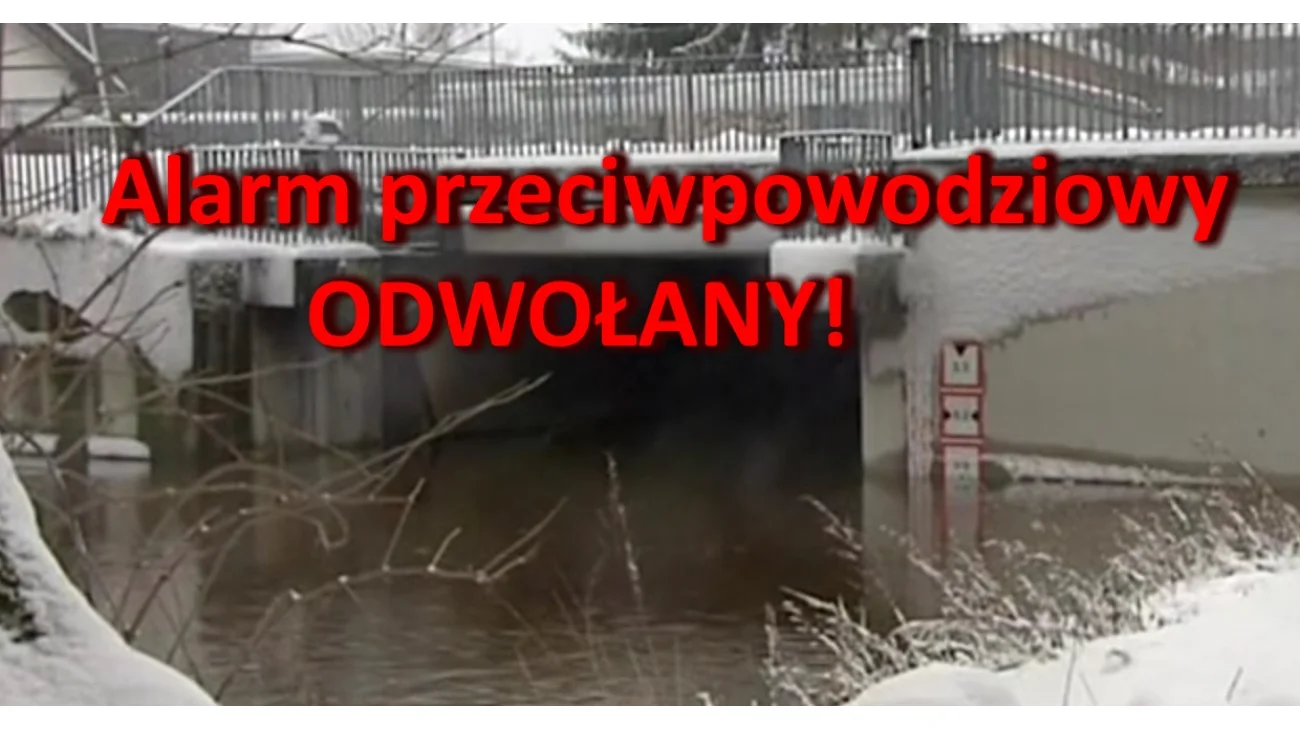 Alarm przeciwpowodziowy w powiecie pułtuskim odwołany! - zagrożenie powodzią minęło 