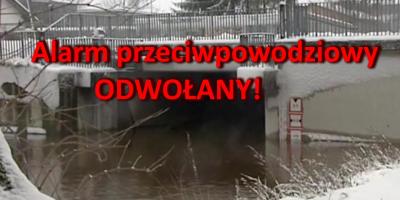 Alarm przeciwpowodziowy w powiecie pułtuskim odwołany! - zagrożenie powodzią minęło 