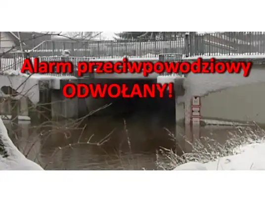 Alarm przeciwpowodziowy w powiecie pułtuskim odwołany! - zagrożenie powodzią minęło 