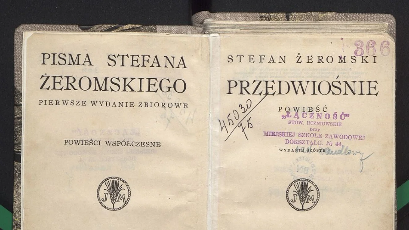 Przedwiośnie i Antologia Niepodległości lekturami Narodowego Czytania 2018