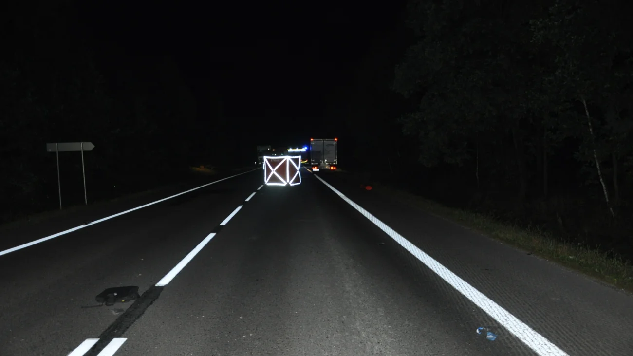 Śmiertelny wypadek na DK7. Nie żyje 55-latek