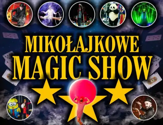 Mikołajkowe MAGIC SHOW już 8 grudnia w Pułtusku!