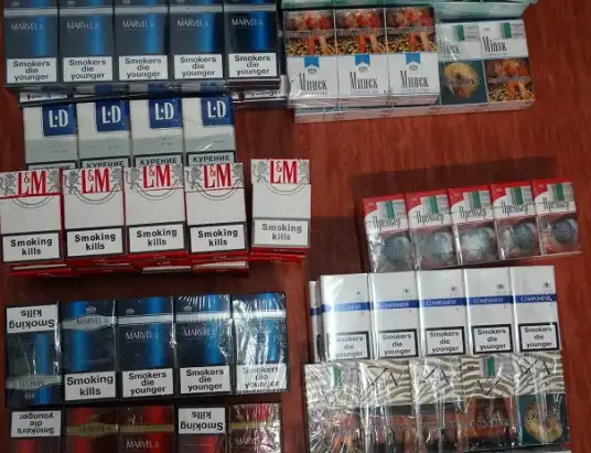 Policjanci zabezpieczyli papierosy bez akcyzy